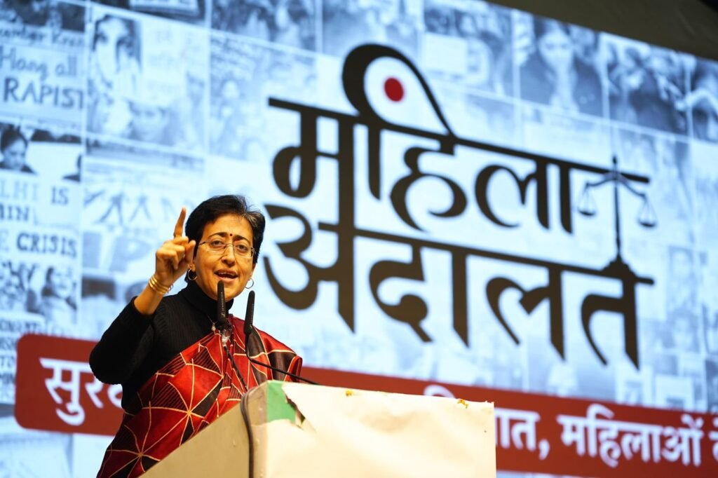 Delhi CM Atishi