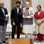 PM Modi meets Youngest world chess champion, D Gukesh