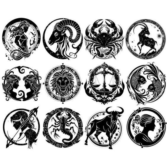 Tattoo Ideas for 12 Zodiac Sign