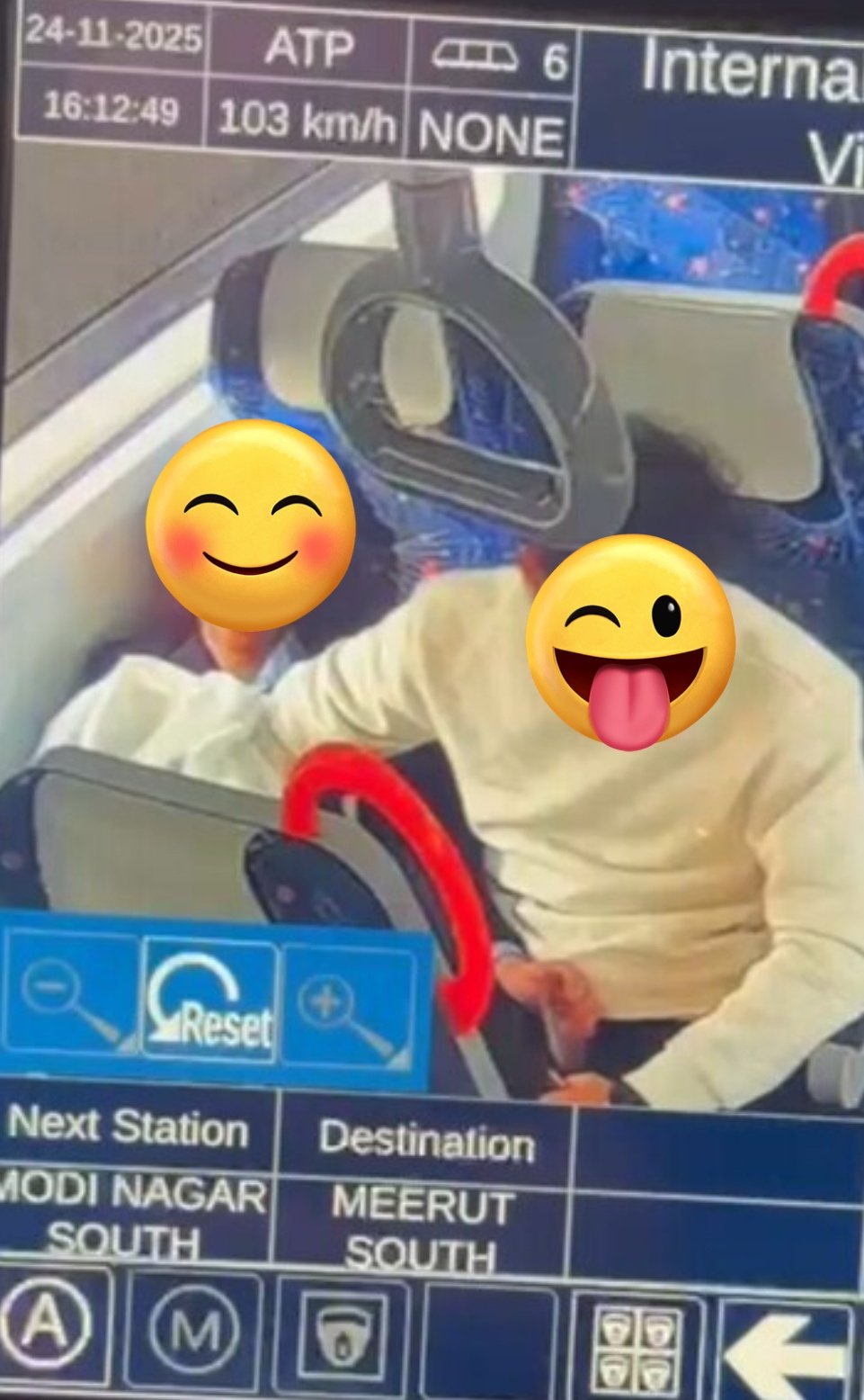 मेरठ रैपिड रेल विडिओ वाइरल 2025: स्कूली कपल की अश्लील हरकतों के बाद लड़की ने आत्महत्या करने की कोशिश की 